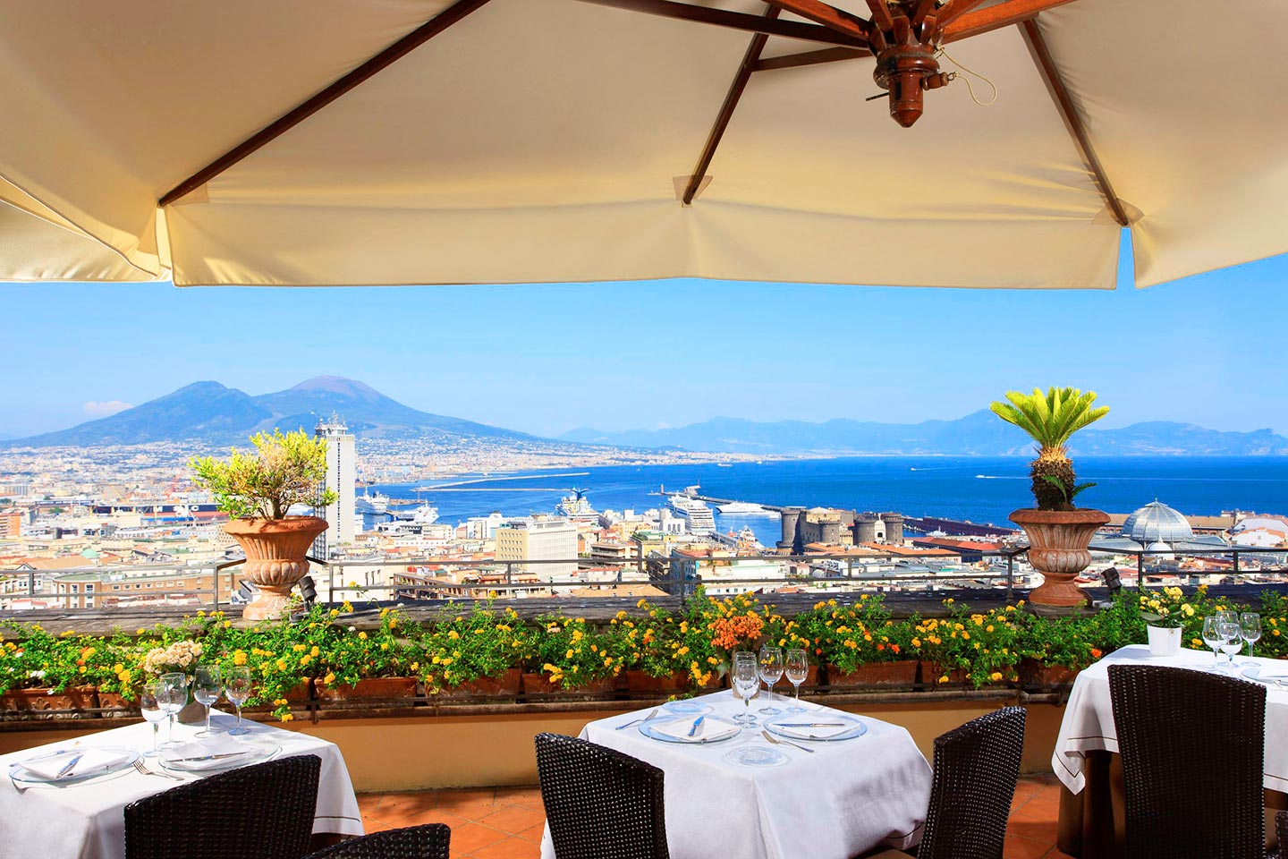 Panoramablick vom Hotel San Francesco
